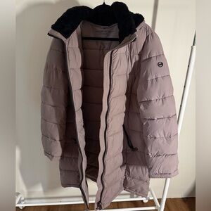 Andrew Marc Women's Mauve Puffer Jacket (XL)